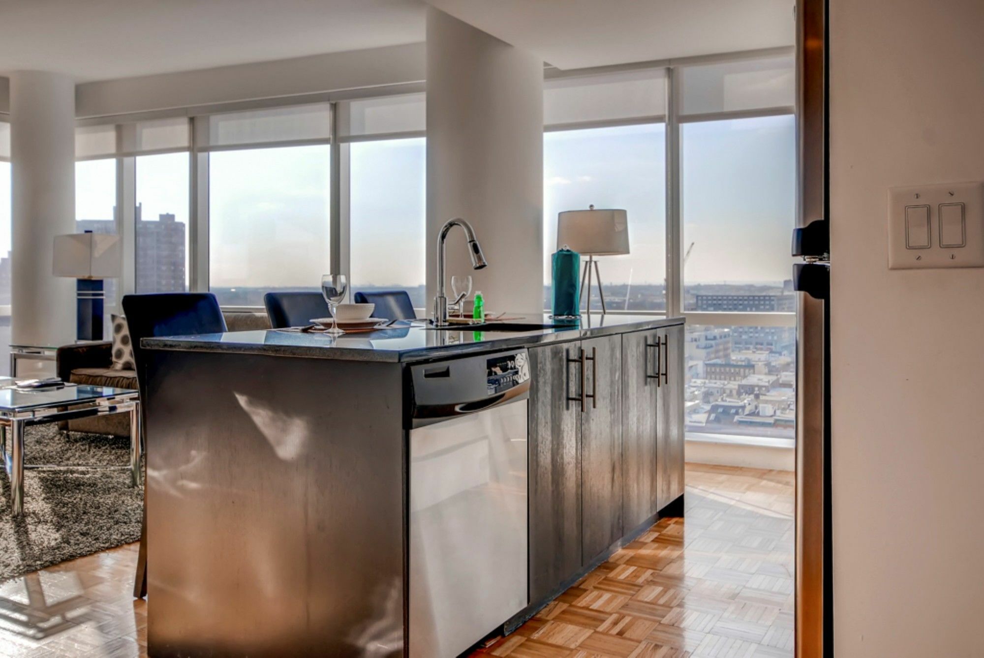 Global Luxury Suites At Greene Jersey City Exteriér fotografie